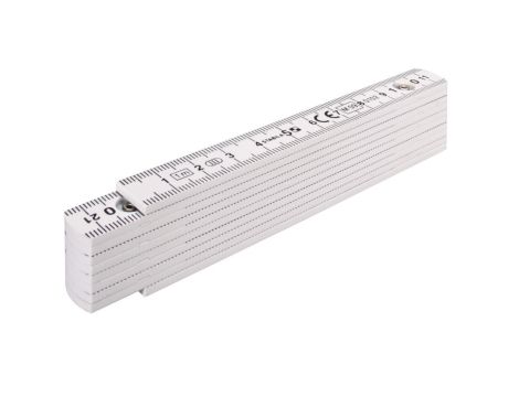 Miara składana 1m STABILA 1104 plastik, biała