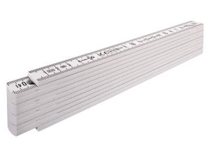 Miara składana 2m STABILA 1107 plastik, biała