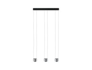 Lampa wisząca ALDAN LED DIM 3x9W 3X450lm 2700K 230V czarny / szczotkowane aluminium - image 2