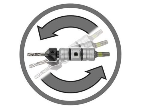 FLIPBIT,  zestaw do wkręcania i wiercenia, zawiera, Wolfcraft - 2