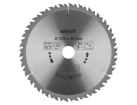Tarcza HM do pilarek ręcznych Wolfcraft Fi 235 (seria brązowa)