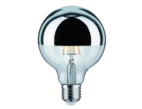 Źródło światła LED G95 zwierciadło 5W 230V 420lm E27 2700K Srebrny - 2