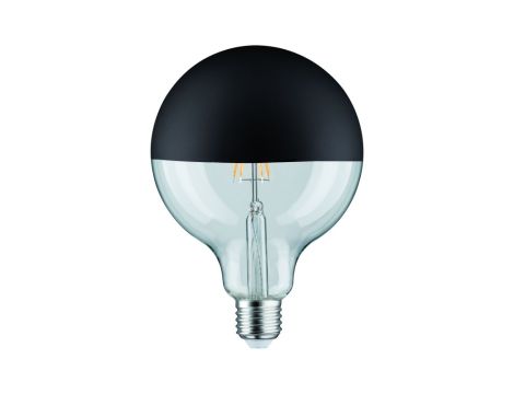 Źródło światła LED G125 zwierciadło 6W 230V 520lm E27 2700K Czarny Mat ściemniany - 2