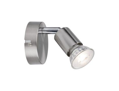 Oprawa ścienno-sufitowa CAROLINA GU10 max. 1x10W 230V nikiel mat / metal - 2