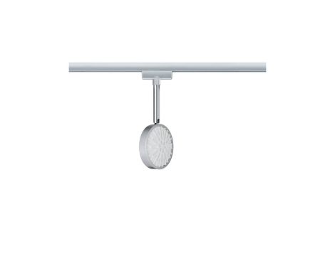URail System Spot Discus 1x5W ściemniany Chrom 230V Metal/Tworzywo sztuczne - 2
