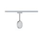 URail System Spot Discus 1x5W ściemniany Chrom 230V Metal/Tworzywo sztuczne - 3