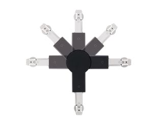 Łącznik przegubowy URail system max.1000W 230V czarny mat / tworzywo sztuczne - image 2