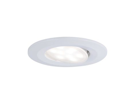 Zestaw opraw do wbudowania CALLA LED DIM 10X5.2W 460lm okrągła wychylna 4000K IP65 230V biały matowy - 2