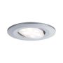 Zestaw opraw do wbudowania CALLA LED DIM 10X5.2W 460lm okrągła wychylna 4000K IP65 230V chrom matowy - 3