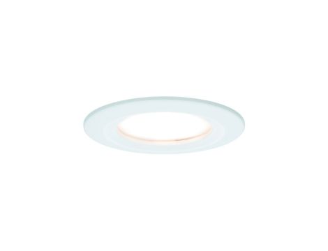 Oprawa do wbudowania NOVA COIN LED stała zestaw 3x6W 470lm 78mm 2700K IP44 230V biały mat - 2