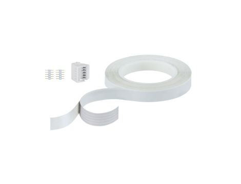 MaxLED Łącznik pod tapetę 5m Biały Tworzywo sztuczne