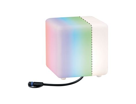 Oprawa ogrodowa Plug & Shine CUBE SH Zigbee IP67 200x200 3000K 185lm 24V biały