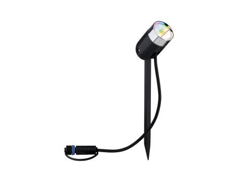 Reflektor ogrodowy Plug & Shine PIKE SH Zigbee RGBW 4W IP44 24V antracyt / tworzywo sztuczne