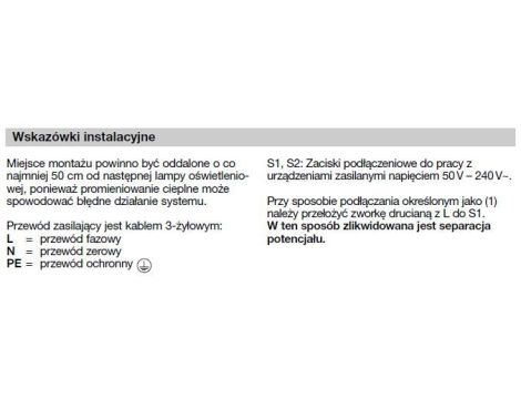 Czujnik ruchu i obecności, zmierzchu  Steinel ISD360 ECO 1000W  ze stykiem bezpotencjałowym podtynkowy z łapkami IP20 okrągły biały - 3