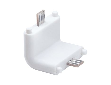 Łącznik Clever Connect ściana Border 12V biały mat / tworzywo sztuczne