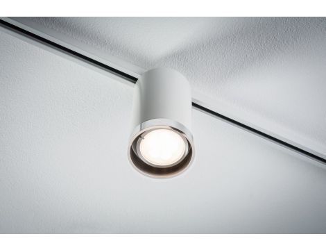 Reflektor na szynoprzewód URail TUBE GU10 max.10W 230V biały matowy/ chrom - 2