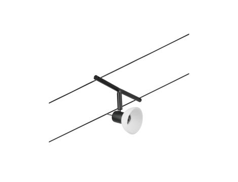 System linkowy spot Sheela max1x10W GU5,3 Czarny mat/Chrom 12V DC 60VA twszt/metal - 3