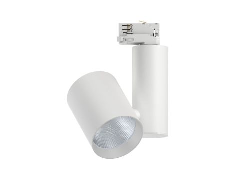 Reflektor na szynoprzewód ProRail3 ZEUZ 33W 15st. DIM 4000K biały 230V metal / tworzywo sztuczne ściemnialne