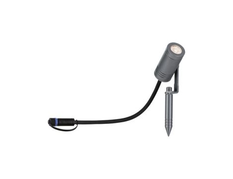 Reflektor ogrodowy Plug & Shine RADIX LED 6W 600lm 3000K IP65 24V szary / aluminium