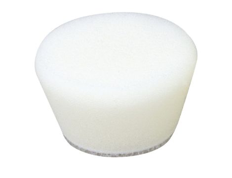 Profesjonalne gąbki polerujące śr. 30 mm, twarde (białe), 2 sztuki