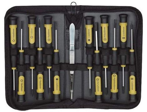 ZESTAW 13 MIKROWKRĘTAKÓW W ETUI