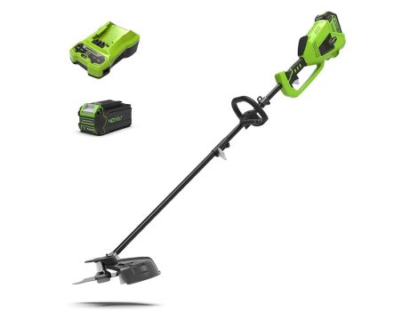 40V Kosa / Podkaszarka Greenworks GD40BCK4 zestaw ładowarka + aku 4Ah