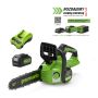 24V pilarka łańcuchowa Greenworks GD24CS30K4 zestaw ładowarka + aku 4Ah - 2