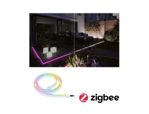 Taśma zewnętrzna LED RGBW 10m Plug & Shine SH Zigbee 39W IP67 24V