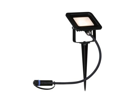 Naświetlacz Plug & Shine FLOOD SPOT 6.8W 580lm 3000K IP65 24V czarny / aluminium