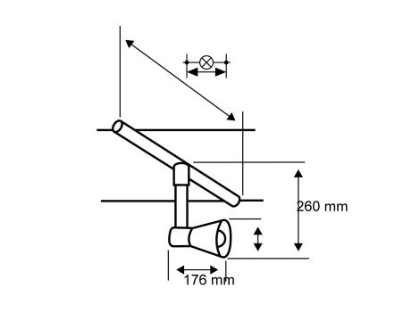 URail Spot Zeuz 1x33W 15st. Schwarz matt 230V Metal/Plastic 3000K triac dimmable - 2
