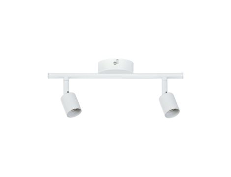 Oprawa ścienno-sufitowa CAROLINA GU10 max. 2x10W 230V biały mat / metal