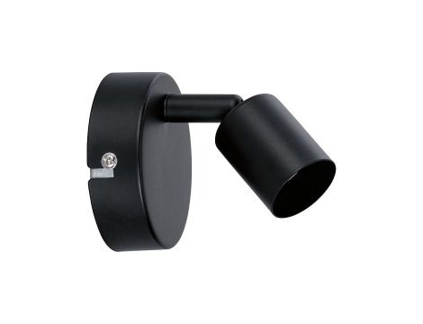 Oprawa ścienno-sufitowa CAROLINA GU10 max. 1x10W 230V czarny mat / metal