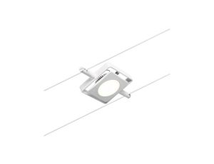 System linkowy Spot MacLED 4,5W Bia mat/Chrom 12V DC twszt 3000K