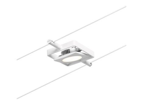 System linkowy Spot MacLED 4,5W Bia mat/Chrom 12V DC twszt 3000K - 2