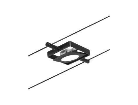 System linkowy Spot MacLED 4,5W Cz mat/Chrom 12V DC twszt 3000K