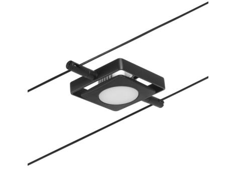 System linkowy Spot MacLED 4,5W Cz mat/Chrom 12V DC twszt 3000K - 3