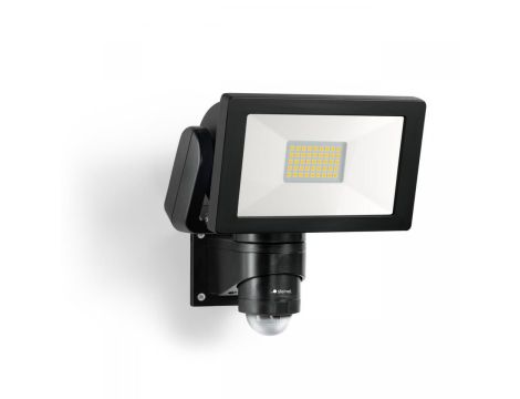 Naświetlacz z czujnikiem Steinel LS 300 S LED PIR 29,5W 4000K 2704lm IP44 IK03 230V czarny / aluminium