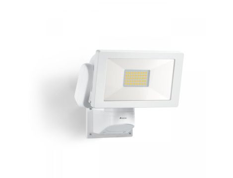 Naświetlacz bez czujnika Steinel LS 300 LED 29,5W 4000K 2704lm IP44 IK03 230V biały / aluminium