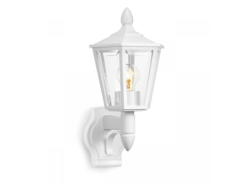 Oprawa elewacyjna STEINEL L15 max.60W E27 IP44 230V biała / tworzywo sztuczne