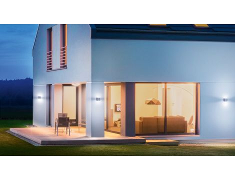 Lampa elewacyjna bez czujnika Steinel L 840 C LED Bluetooth Mesh Connect 9,1W 3000K 319lm IP44 IK03 230V antracyt / tworzywo sztuczne - 2