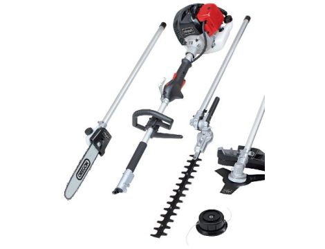 Zestaw 4w1 pilarka + kosa + nożyce + przycinarka spalinowa Scheppach MFH3300-4P