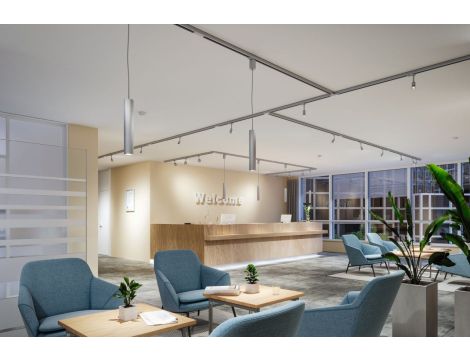 Szynoprzewód 3-obwodowy ProRail3 1m srebrny 230V metal - 2