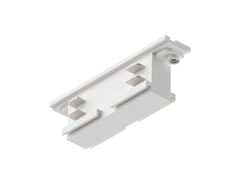 Łącznik prosty krótki do systemu ProRail3 230V biały / metal / tworzywo sztuczne