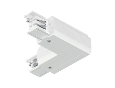 Łącznik do systemu ProRail3 L wewnętrzny 230V biały / metal / tworzywo sztuczne