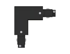 Łącznik do systemu ProRail3 L zewnętrzny 230V czarny / metal / tworzywo sztuczne - image 2