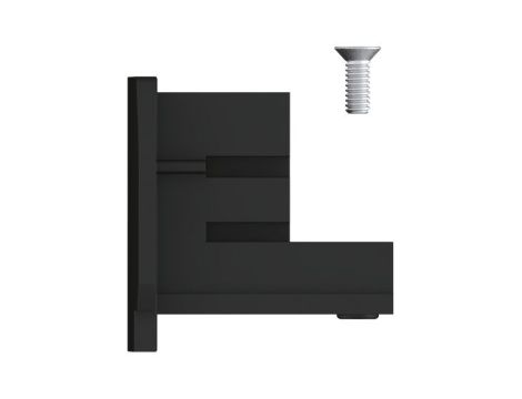 Zaślepka końcowa do systemu ProRail3 1szt. czarny / tworzywo sztuczne - 2