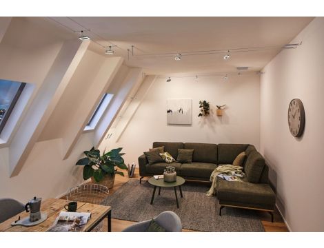 System linkowy DC Frame 4,8W Chr mat /Chrom 230V/12V DC twszt 3000K - 3