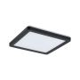 Plafoniera ATRIA SHINE LED Backlight 11.2W 900lm 190x190mm 3000K 230V czarny matowy / tworzywo sztuczne - 4