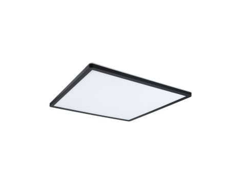 Plafoniera ATRIA SHINE LED DIM 22W 2200lm 420x420mm 3000K 230V czarny matowy / tworzywo sztuczne