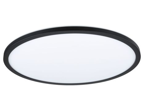 Plafoniera ATRIA SHINE LED Backlight DIM 22W 2300lm okragłą 420mm 4000K 230V czarny matowy / tworzywo sztuczne